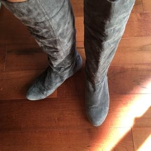 Chinese Laundry Suede Knee-High Boots